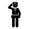 警察官｜治安維持｜警察｜社会秩序 - ビジネス｜クリップアート｜フリー素材