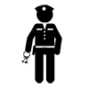 刑務官｜刑事施設職員｜法務事務官｜刑務所 - ビジネス｜クリップアート｜フリー素材